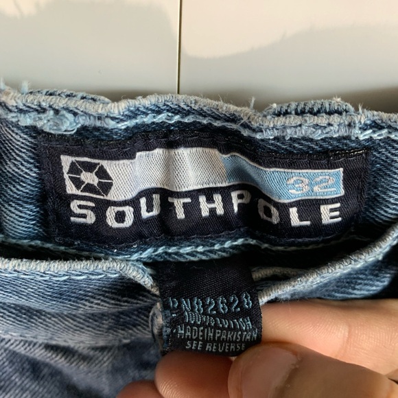 Y2K southpole jorts - Picture 7 of 9